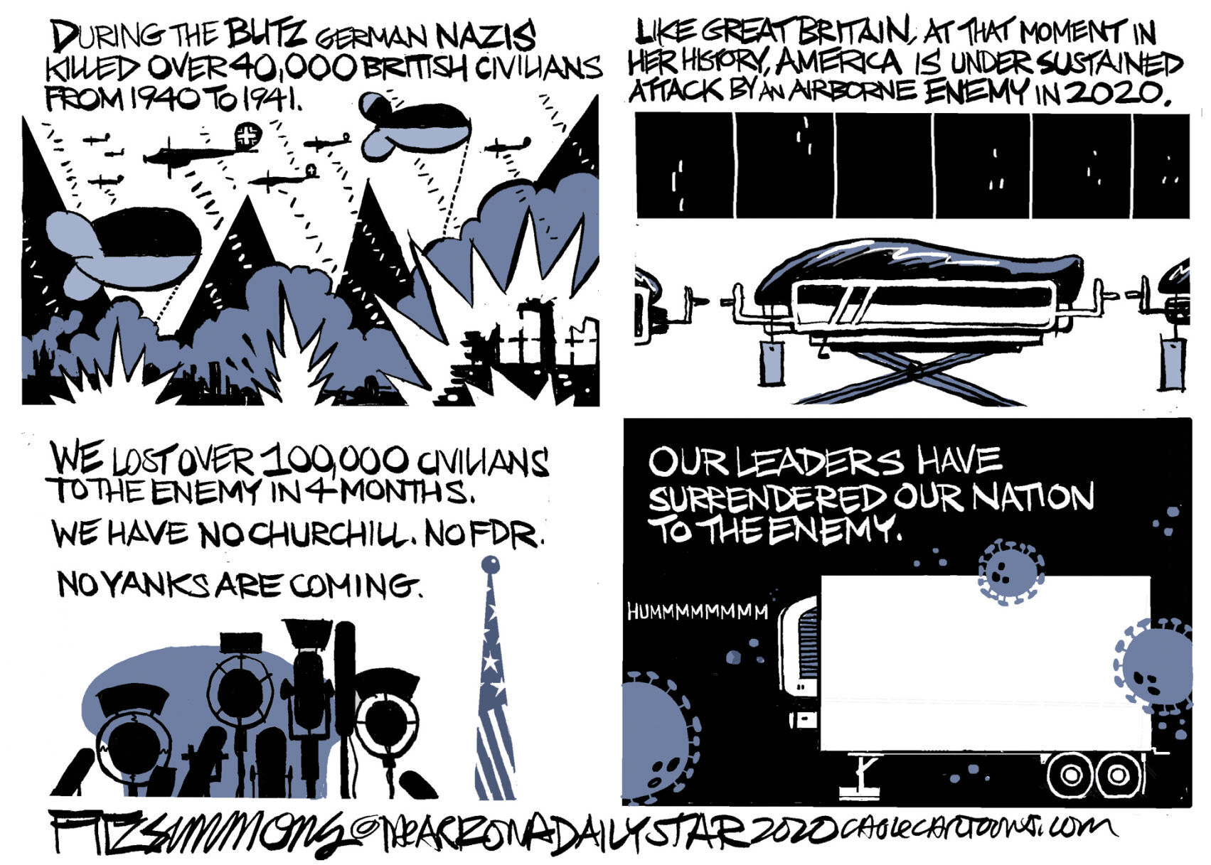 Daily Fitz Cartoon: Surrender